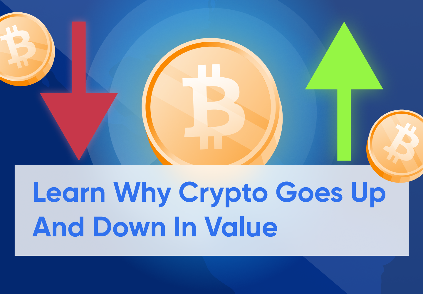 why does crypto go up and down