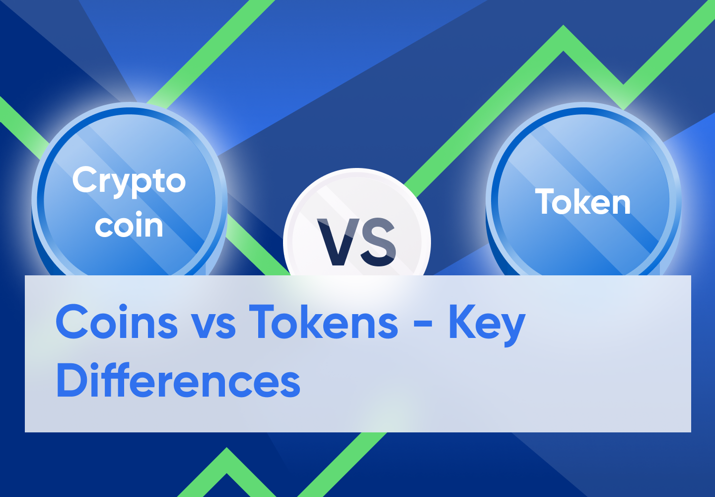 crypto coins vs tokens