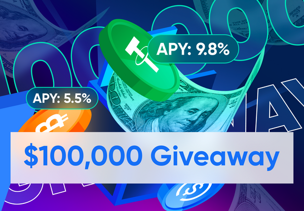 [ENDED]$100,000 Giveaway – Win a prize and get early access to liquid staking 2.0