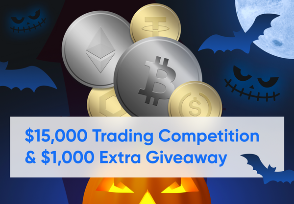 [ENDED] Halloween on Margex – $15,000 Trading Competition and $1,000 Extra Giveaway
