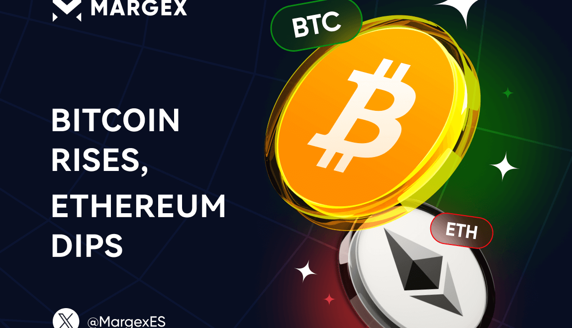 Bitcoin se recupera del soporte de $54,000 mientras Ethereum cae por debajo de $2,300 en medio de datos de NFP