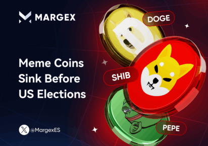 Las monedas meme se hunden en el mercado verde antes de las elecciones estadounidenses
