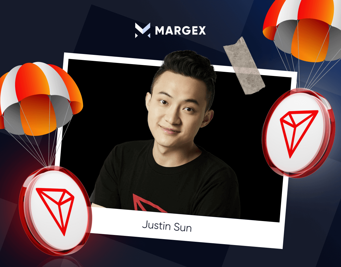 Der jüngste Erfolg von Justin Sun Tron (TRX) verblüffte den Kryptomarkt - Margex Blog