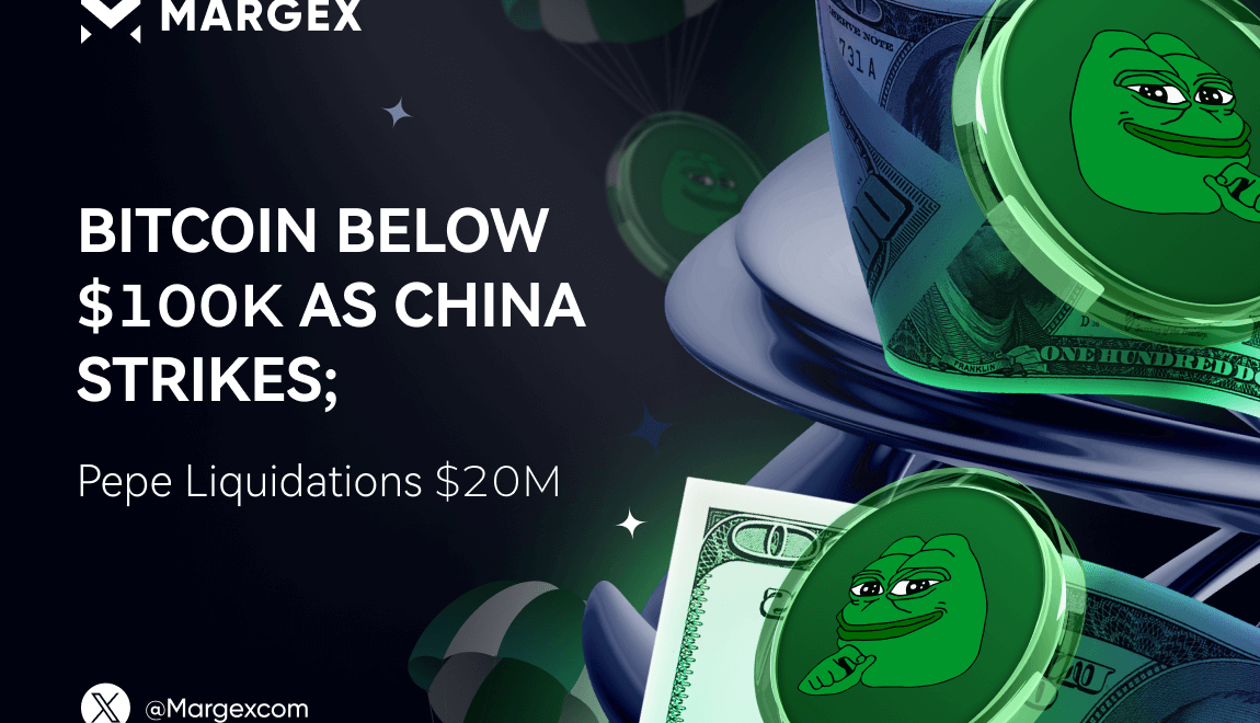 Kryptomarktprognose: Bitcoin fällt unter 100.000 $, da China mit Zöllen Vergeltungsmaßnahmen ergreift, während Pepe-Liquidationen 20 Millionen $ übersteigen