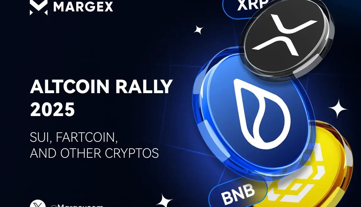 Altcoin Rally: SUI, Fartcoin, and Other Cryptos Expected to Surge