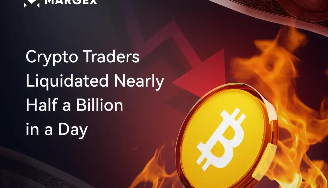I trader di criptovalute hanno liquidato quasi mezzo miliardo in un giorno