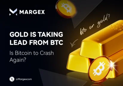 Gold übernimmt die Führung von BTC. Wird Bitcoin wieder abstürzen?
