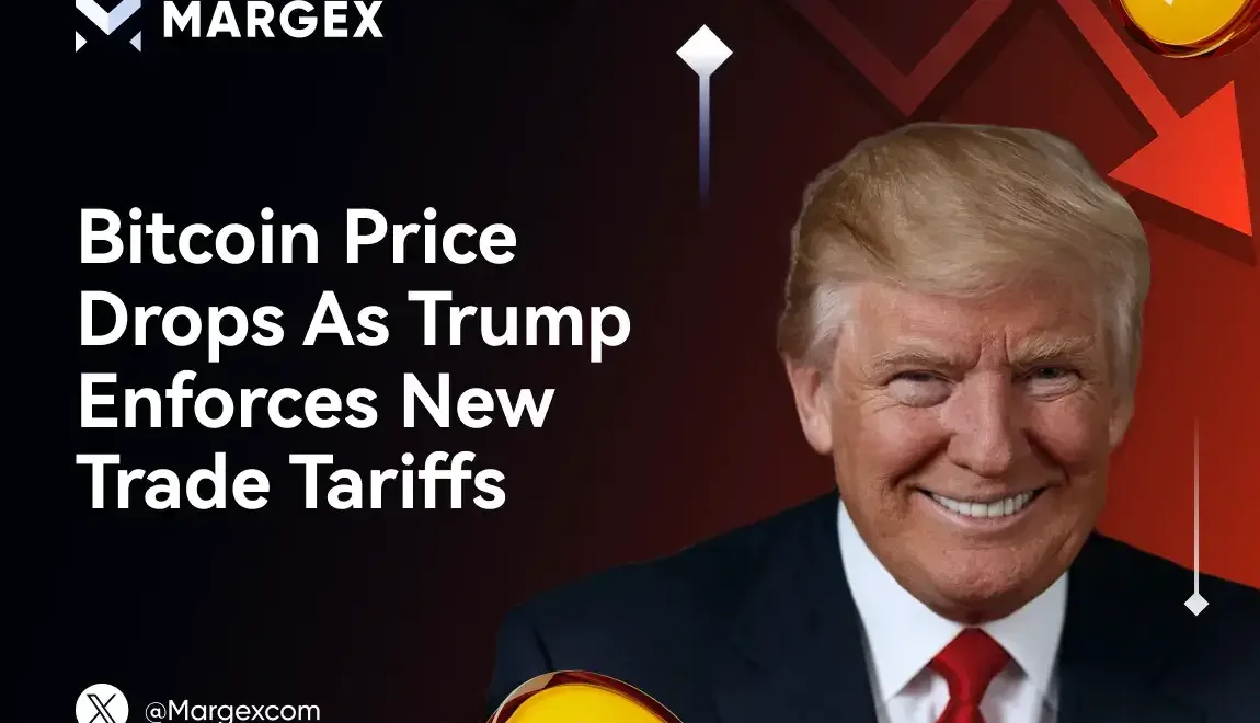 Bitcoin-Kurs fällt, weil Trump neue Handelszölle erzwingt