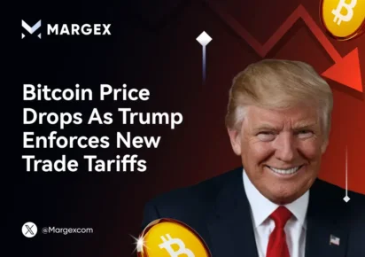 Bitcoin Price Drops As Trump Enforces New Trade Tariffs