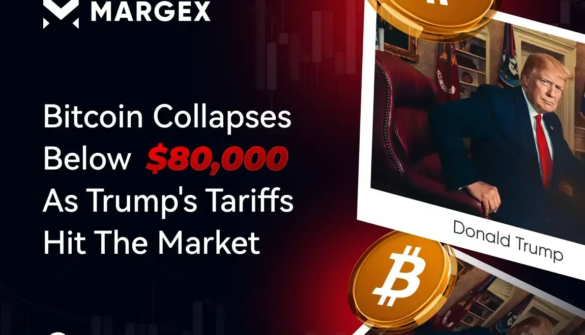 El bitcoin se hunde por debajo de los 80.000 dólares al intensificarse la guerra comercial entre EE.UU. y China