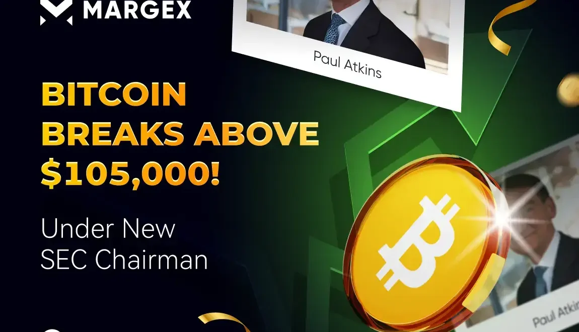 El Bitcoin supera los 105.000 $ con el nuevo presidente de la SEC