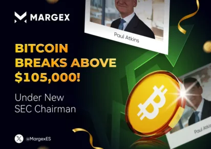 El Bitcoin supera los 105.000 $ con el nuevo presidente de la SEC