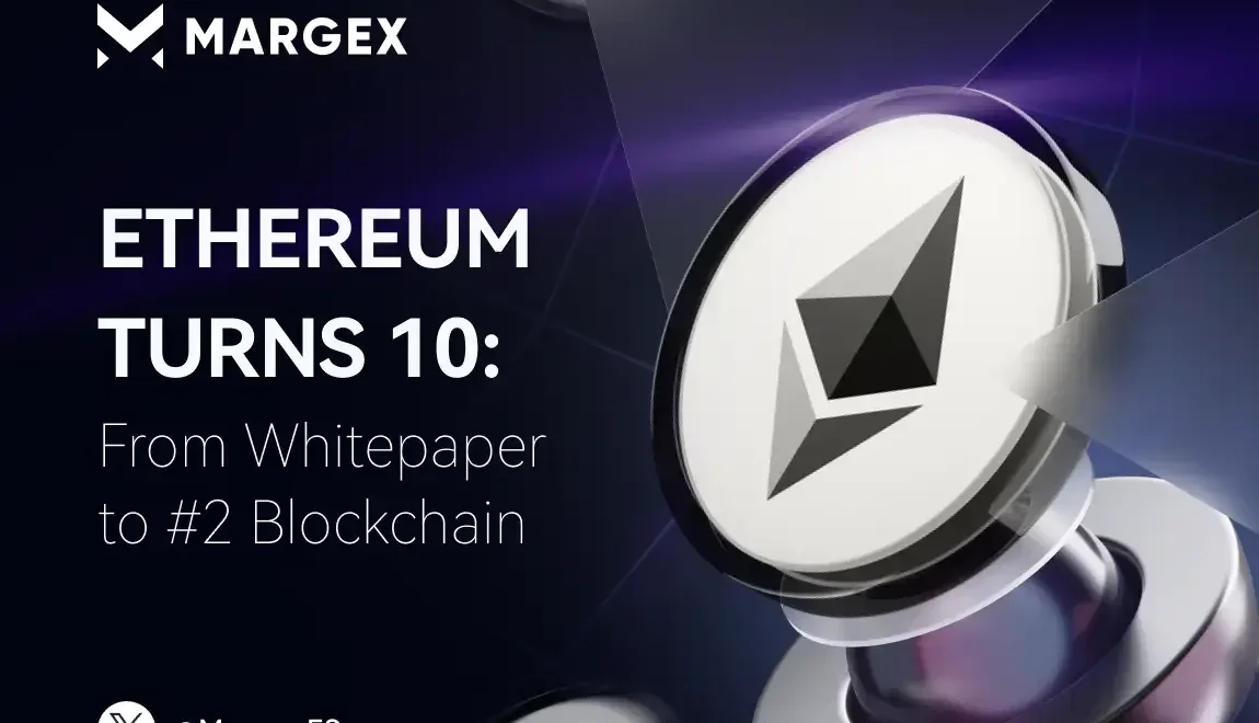 Ethereum cumple 10 años: del libro blanco a la segunda cadena de bloques más grande