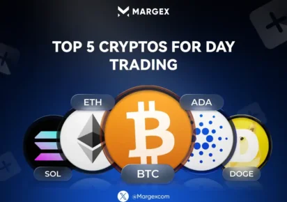 As 5 principais criptomoedas para negociação diária