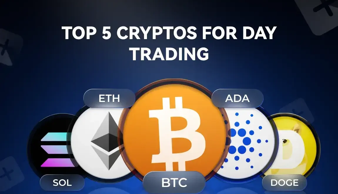 Las 5 mejores criptomonedas para el trading intradía