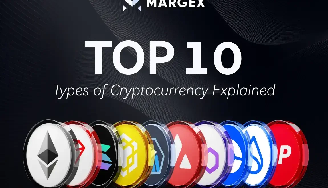 Os 10 principais tipos de criptomoedas explicados (com exemplos populares)