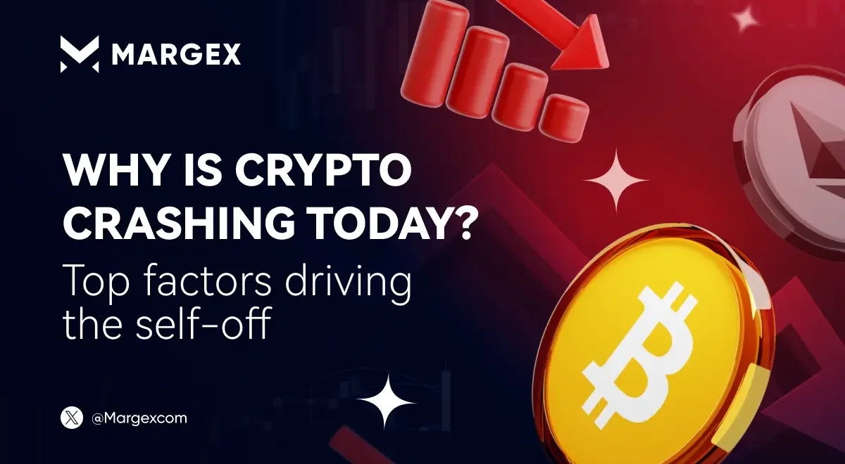 Warum stürzt der Kryptomarkt heute ab? Hauptgründe für den Ausverkauf
