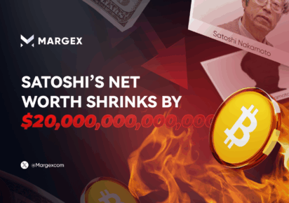 Satoshi Nakamoto’s Net Worth Shrinks by $20 Billion As Bitcoin Crashes to $106,000