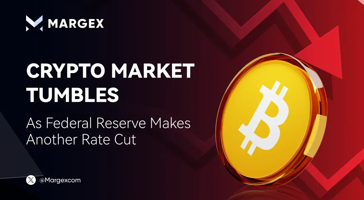 Kryptomarkt stürzt ab, nachdem die US-Notenbank erneut die Zinsen senkt