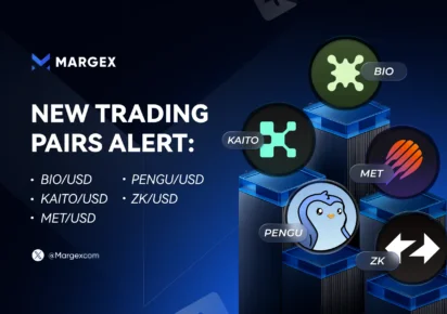 Margex Expands Trading Options: New Token Listings — BIO, KAITO, METIS, PENGU & ZK Now Live